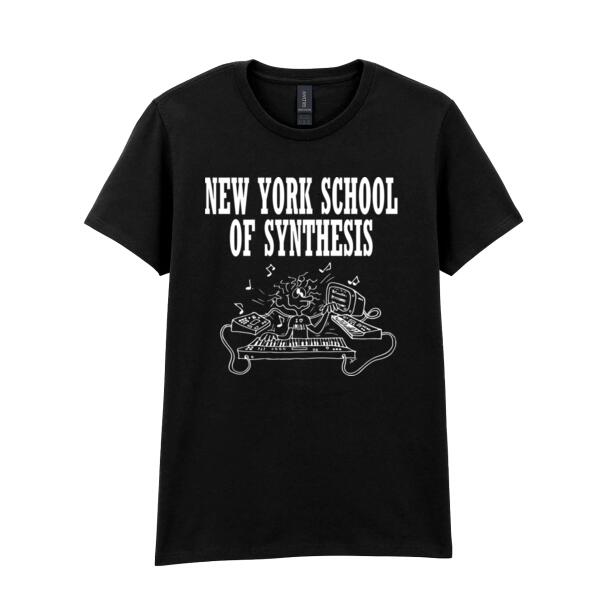 New York School of Synthesis Women's T-Shirt - White Print Thumbnail